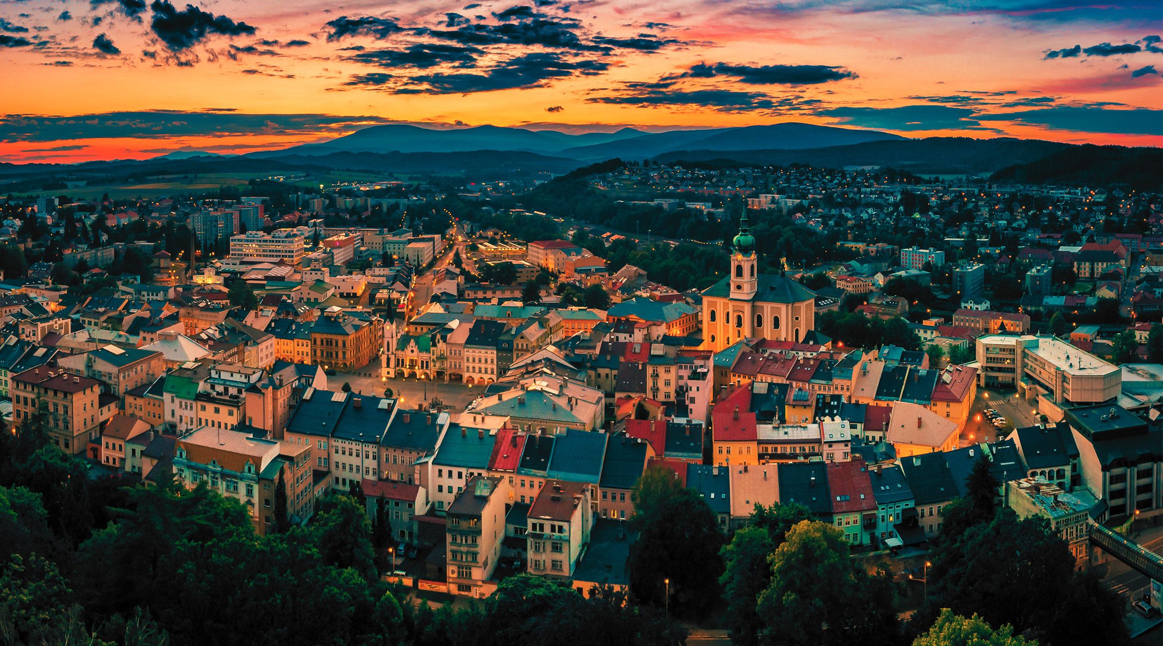 Panorama Trutnova